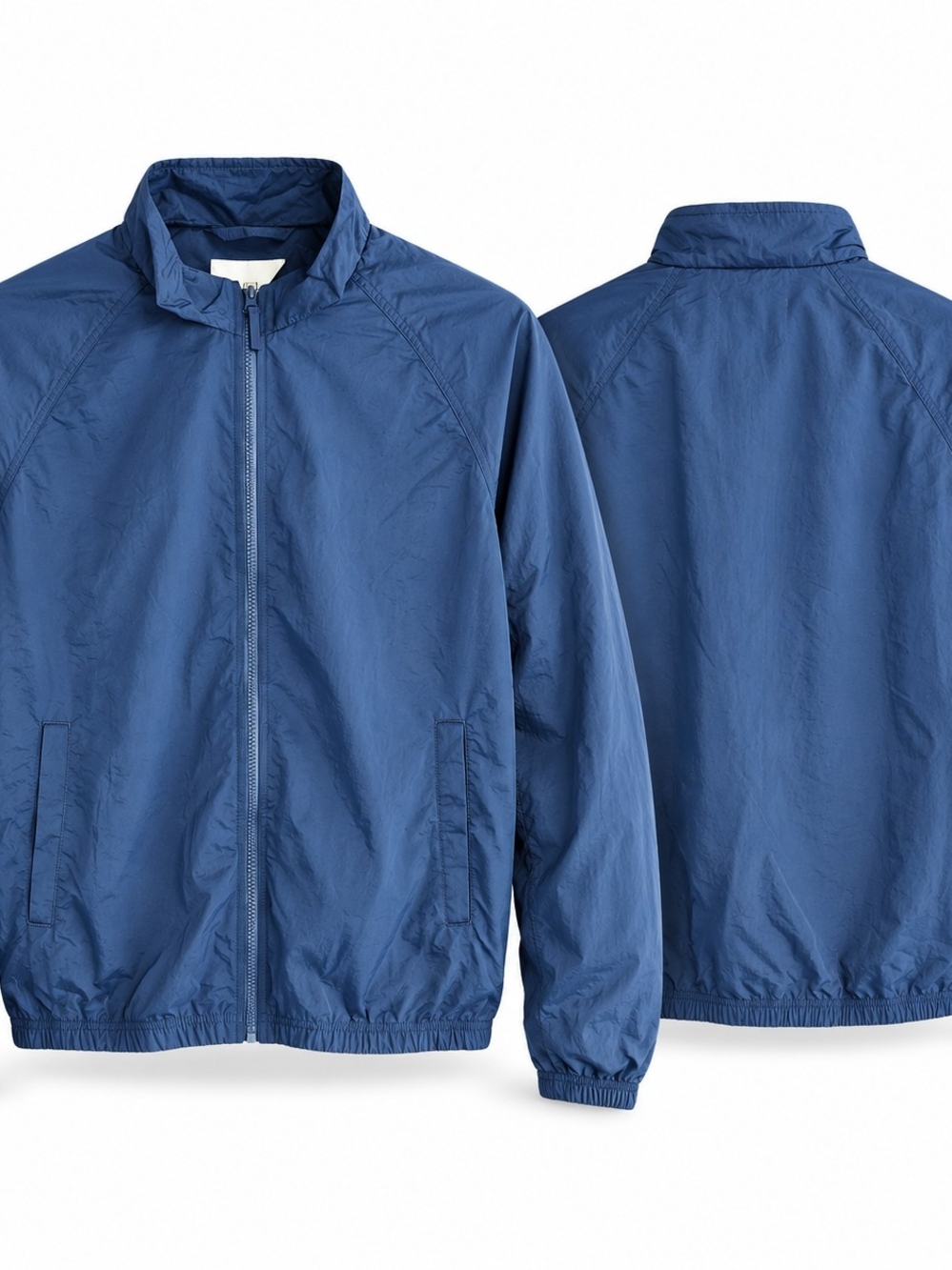 Goodfellow & Co Large Cornelian Blue Windbreaker Gorpcore Athleisure Minimalist